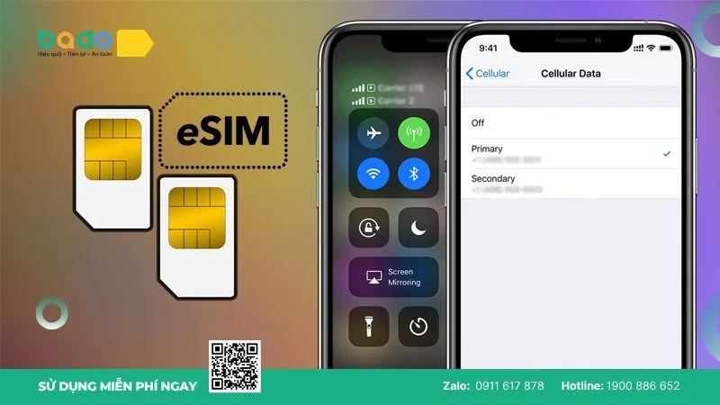 eSIM và SIM vật lý có cùng chức năng kết nối mạng di động, nhưng khác biệt chủ yếu nằm ở cấu tạo, cách kích hoạt và phương thức quản lý thuê bao.