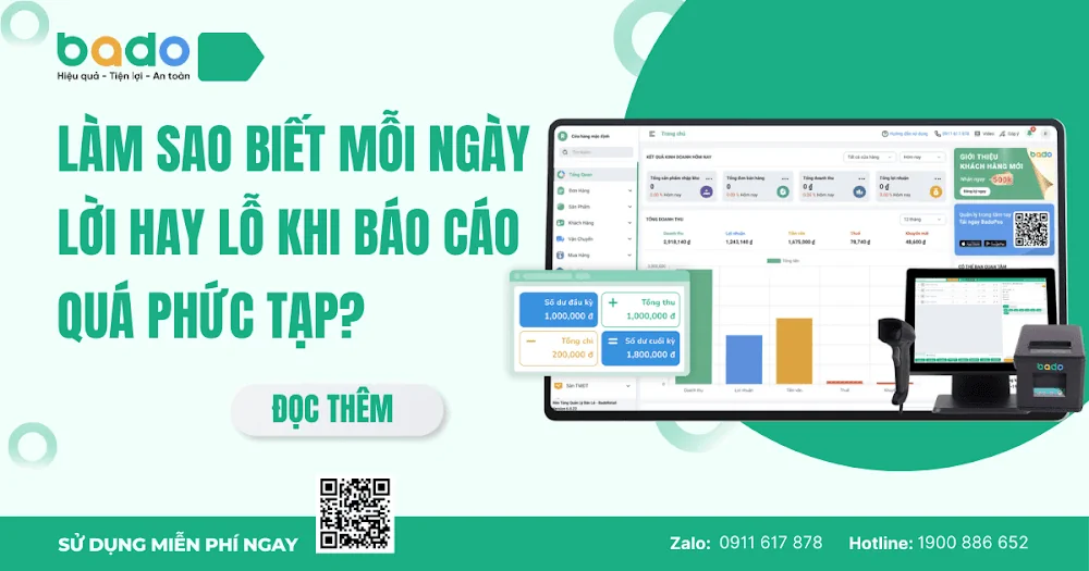 L&agrave;m sao biết mỗi ng&agrave;y lời hay lỗ khi b&aacute;o c&aacute;o qu&aacute; phức tạp?
