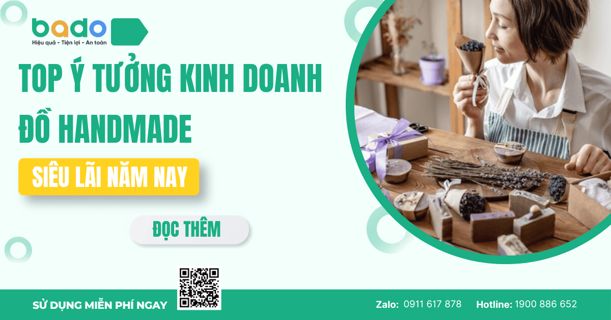 TOP Ý Tưởng Kinh Doanh Đồ Handmade Siêu Lãi Năm Nay