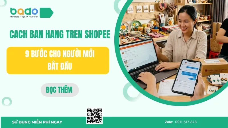 Cach ban hang tren shopee: 9 bước cho người mới bắt đầu