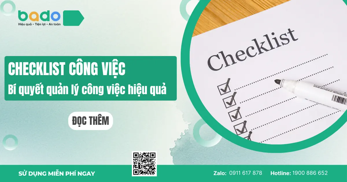 Checklist công việc: Bí quyết quản lý công việc hiệu quả