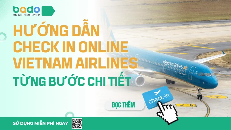 Hướng Dẫn Check in Online Vietnam Airlines Từng Bước