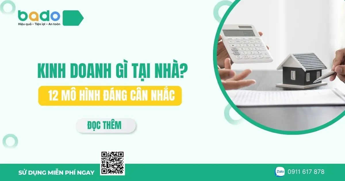 Kinh doanh gì tại nhà? 12 mô hình đáng cân nhắc