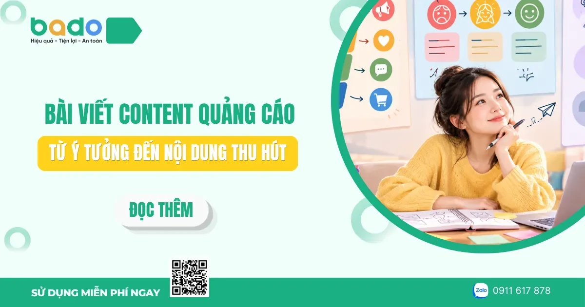 Bài viết content quảng cáo: Từ ý tưởng đến nội dung thu hút 