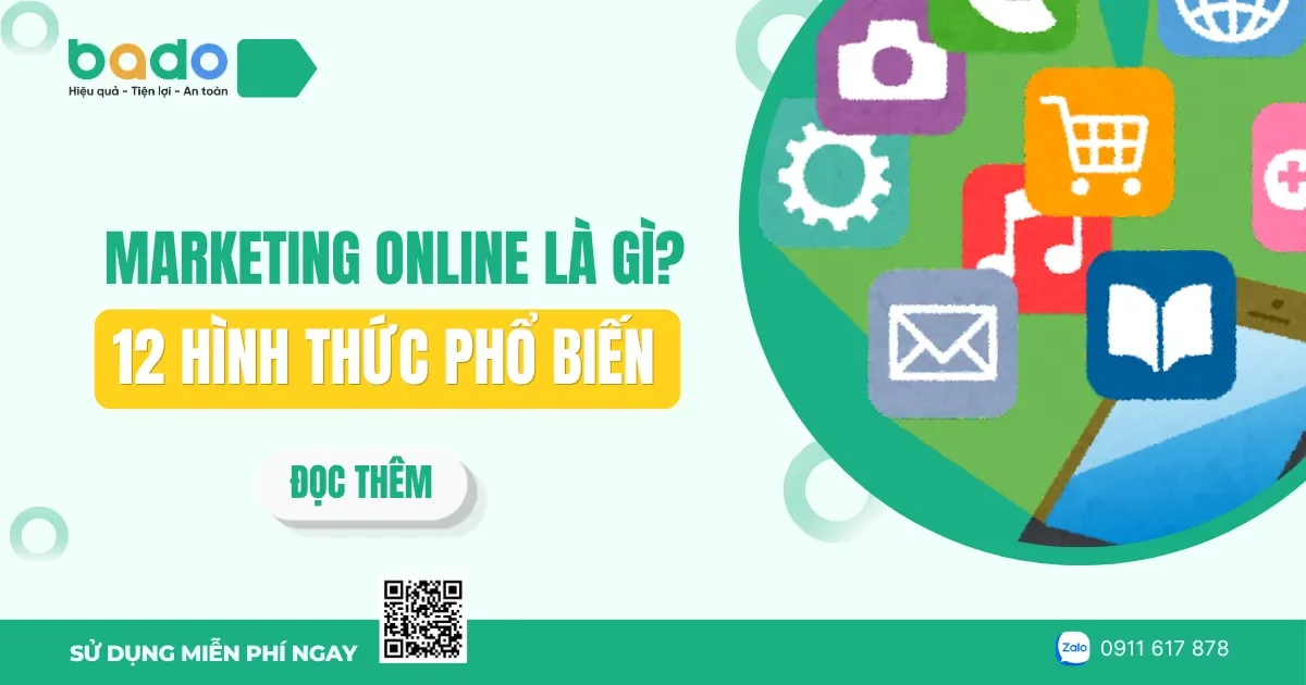 Marketing Online là gì? 12 hình thức phổ biến 