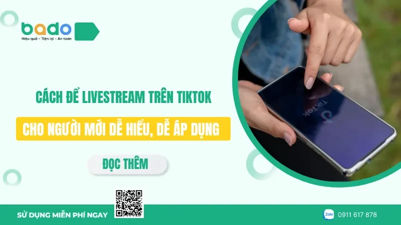 Cách để livestream trên tiktok cho người mới chi tiết 