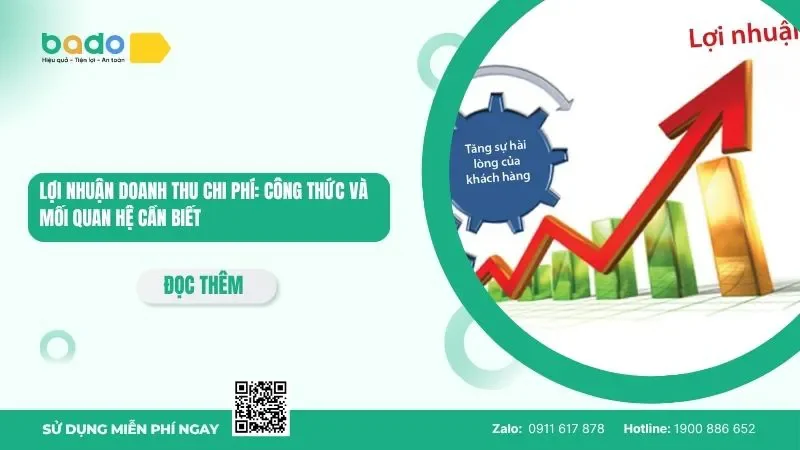 Lợi nhuận doanh thu chi phí: Công thức và mối quan hệ