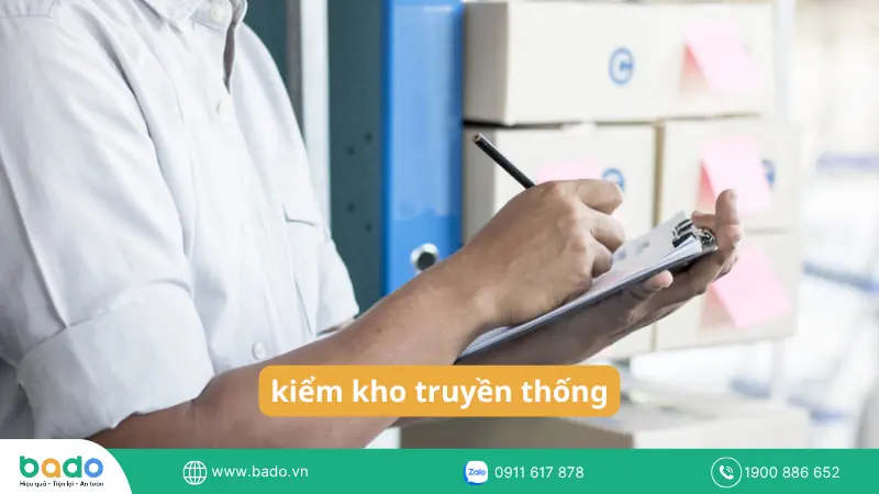 Sai lầm khi áp dụng phương pháp kiểm kho thủ công truyền thống