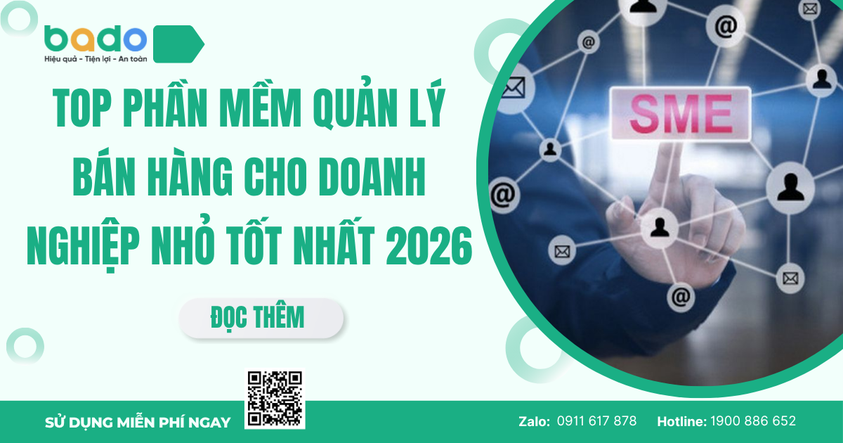 Top Phần Mềm Quản Lý Bán Hàng Cho Doanh Nghiệp Nhỏ