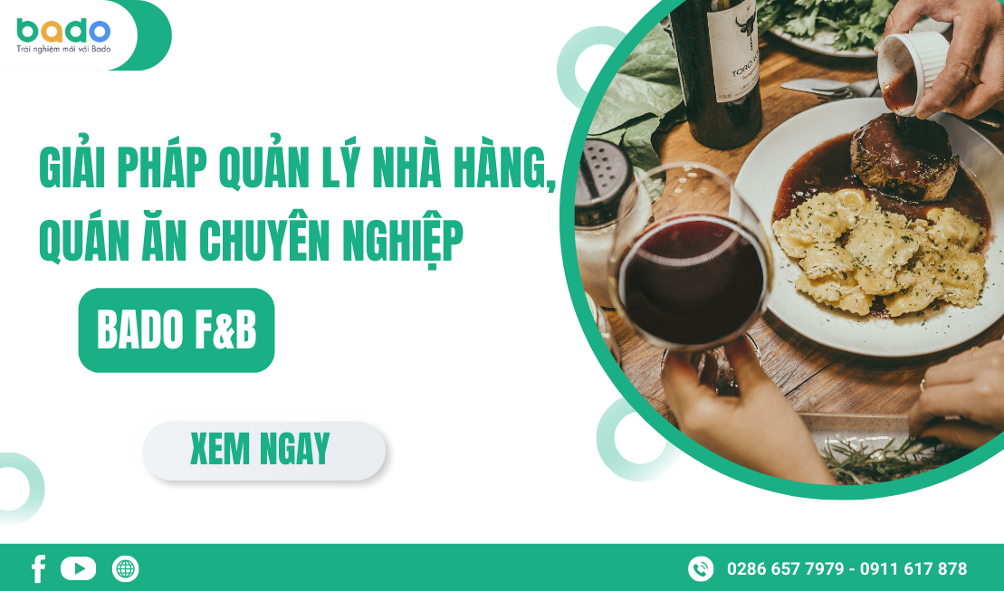 Giải Pháp Quản Lý Nhà Hàng, Quán Ăn Chuyên Nghiệp