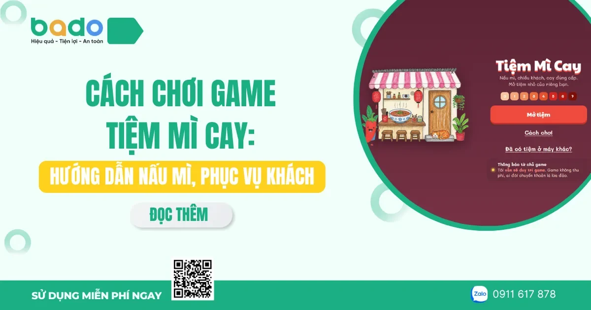 Cách chơi Game Tiệm mì cay từ A-Z cho người mới