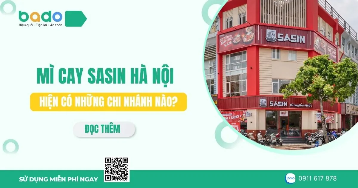 Mì Cay Sasin Hà Nội 2026: 2 Chi Nhánh Chính Thức.