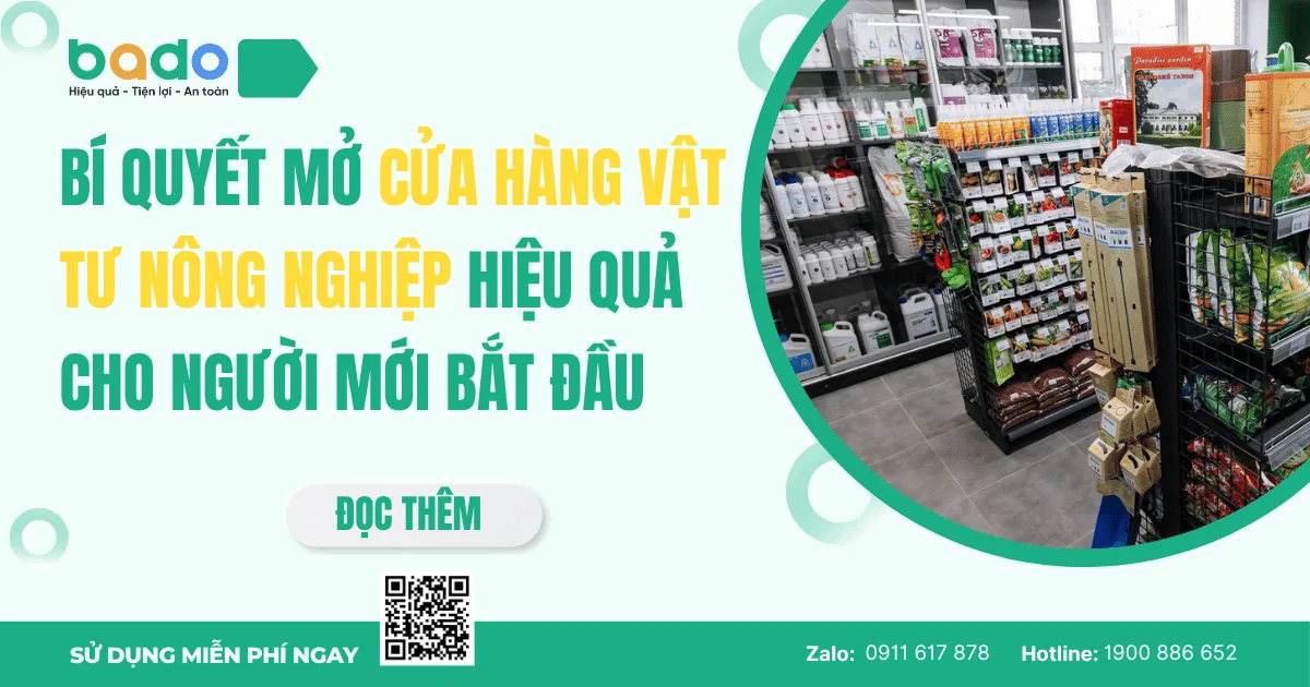 Bí quyết mở cửa hàng vật tư nông nghiệp hiệu quả