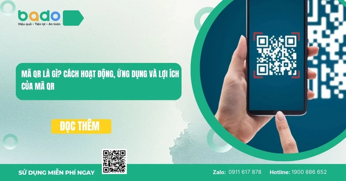 Mã QR là gì? Cách hoạt động, ứng dụng và lợi ích của mã QR