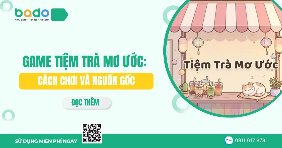 Game Tiệm Trà Mơ Ước: Cách chơi và nguồn gốc