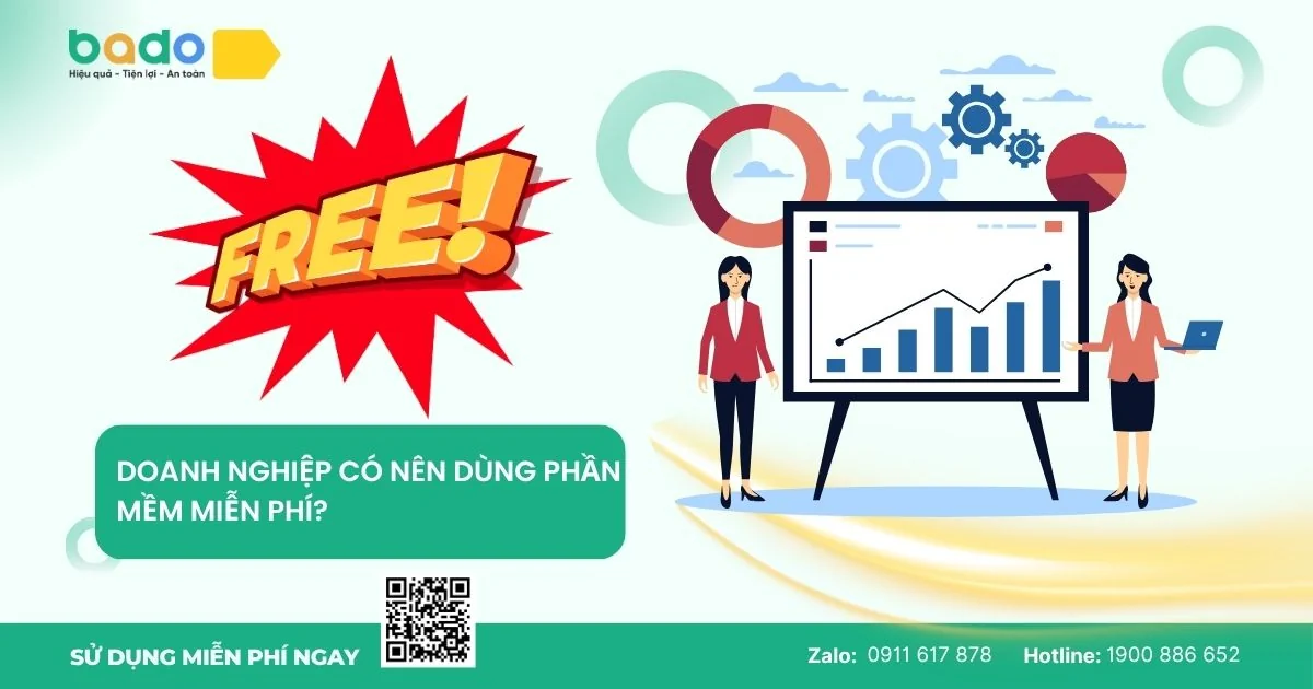 Doanh nghiệp có nên dùng phần mềm bán hàng miễn phí