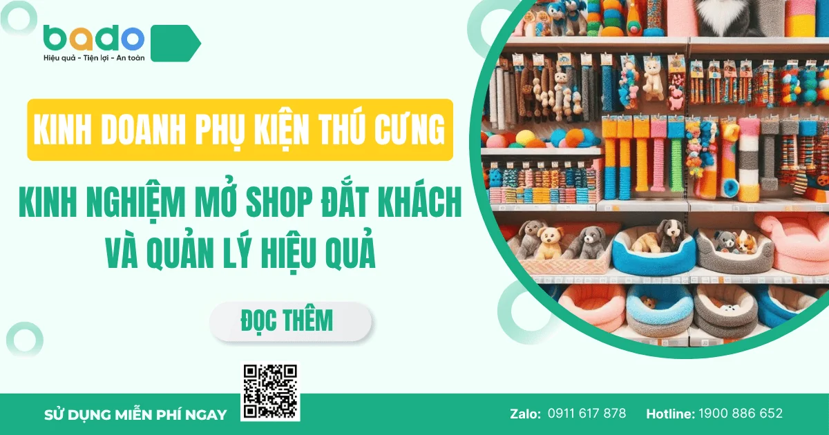 Kinh doanh phụ kiện thú cưng: Kinh nghiệm mở shop đắt khách