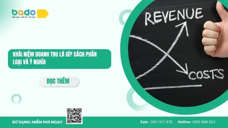 Khái niệm doanh thu là gì? Cách phân loại và ý nghĩa