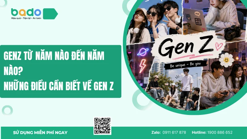 Genz từ năm nào? Mốc năm sinh và đặc điểm thế hệ Z 