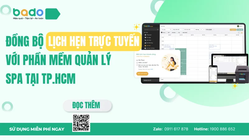 Đồng Bộ Lịch Hẹn Trực Tuyến Với Phần Mềm Quản Lý Spa 