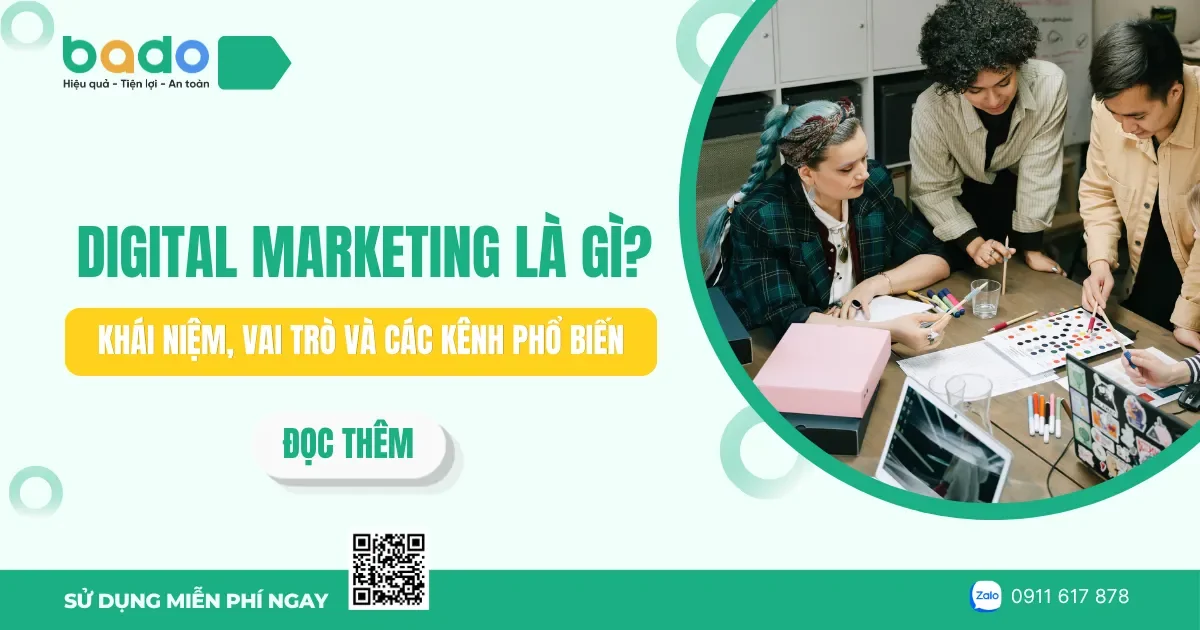 Digital Marketing là gì? Khái niệm, vai trò và các kênh