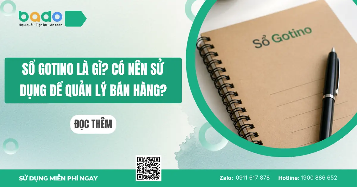 Sổ Gotino là gì? Có nên sử dụng để quản lý bán hàng?