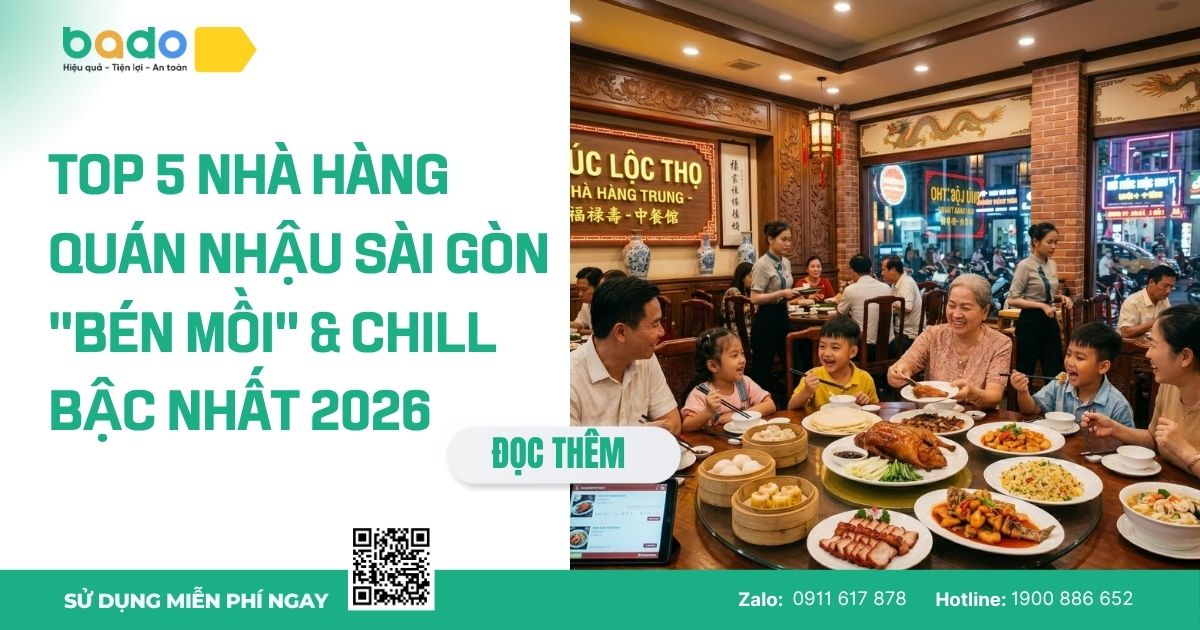 Top 5 Nhà Hàng Quán Nhậu Sài Gòn 2026