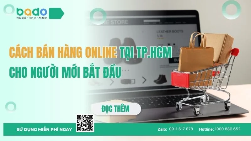 Cách bán hàng online tại TP.HCM cho người mới bắt đầu
