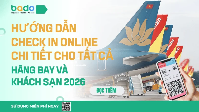 Check In Online - Hướng Dẫn Chi Tiết Cho Mọi Hãng Bay 2026