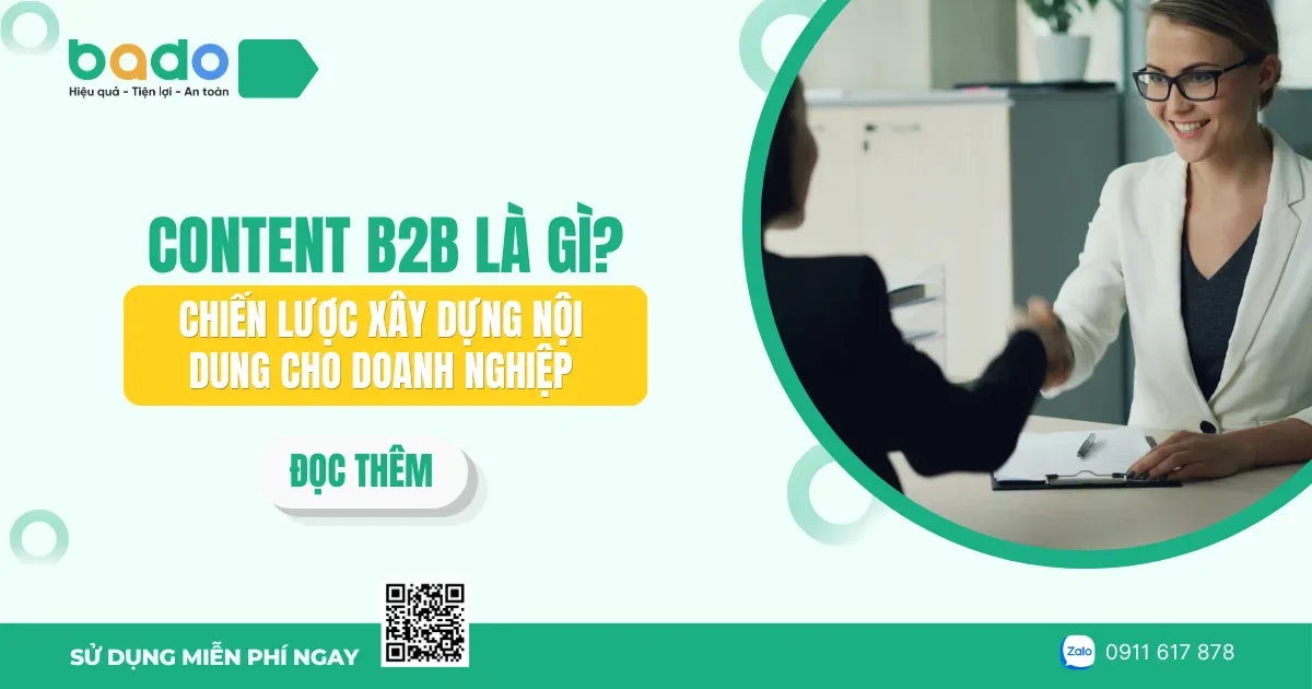 Content B2B là gì? Chiến lược xây dựng nội dung