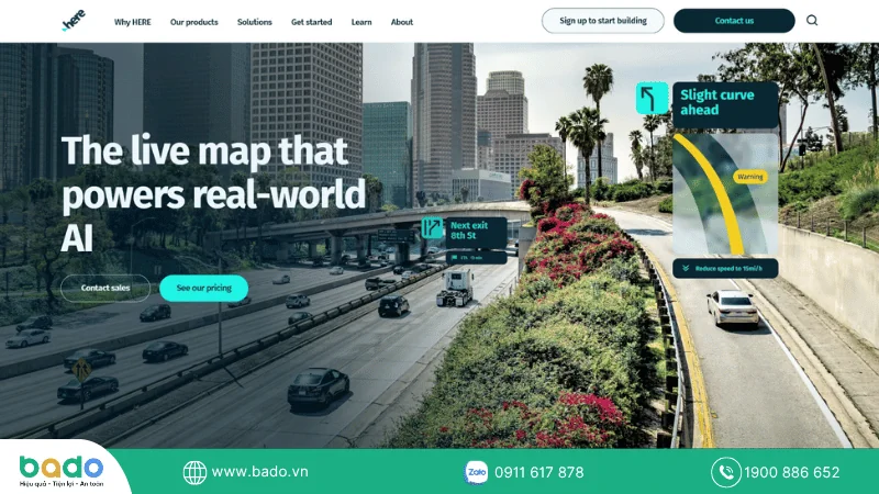 HERE Technologies Gã khổng lồ về bản đồ định vị dành cho doanh nghiệp và các hãng xe ô tô.png