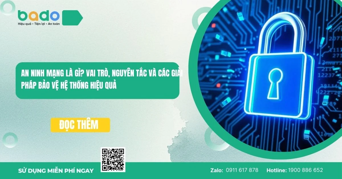 An ninh mạng là gì? Vai trò, nguyên tắc và các giải pháp