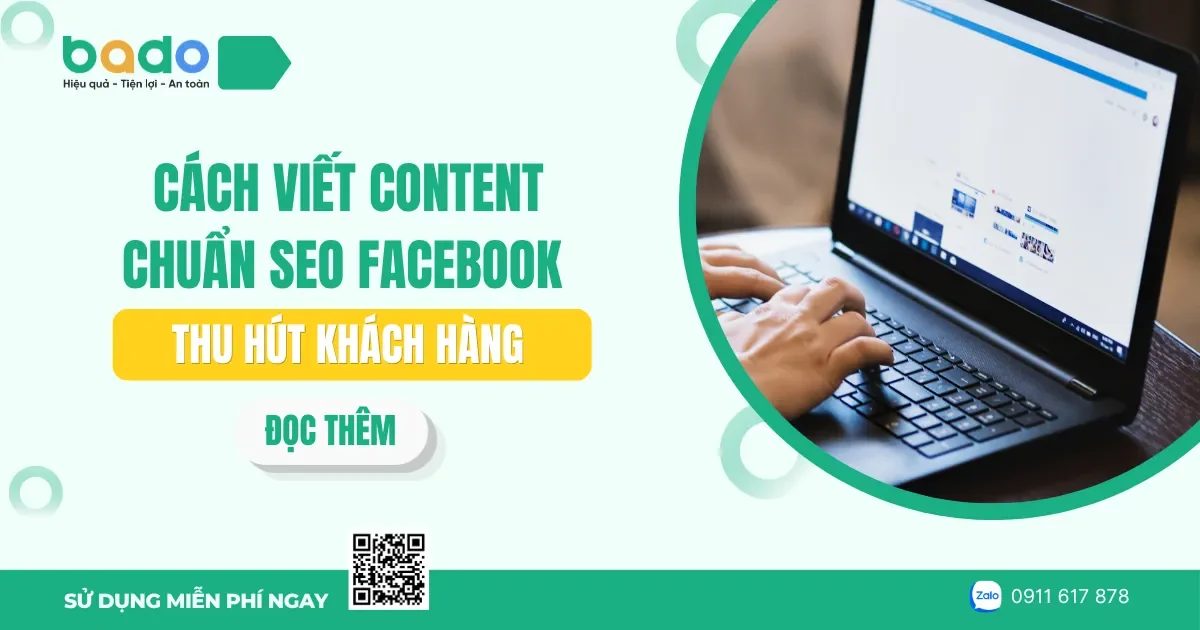 Cách viết content chuẩn SEO Facebook thu hút khách hàng 