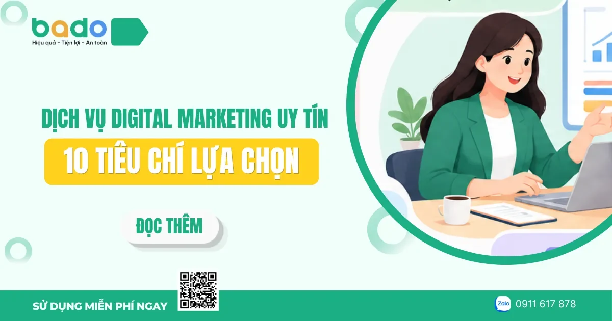 Dịch vụ Digital Marketing uy tín: 10 tiêu chí lựa chọn