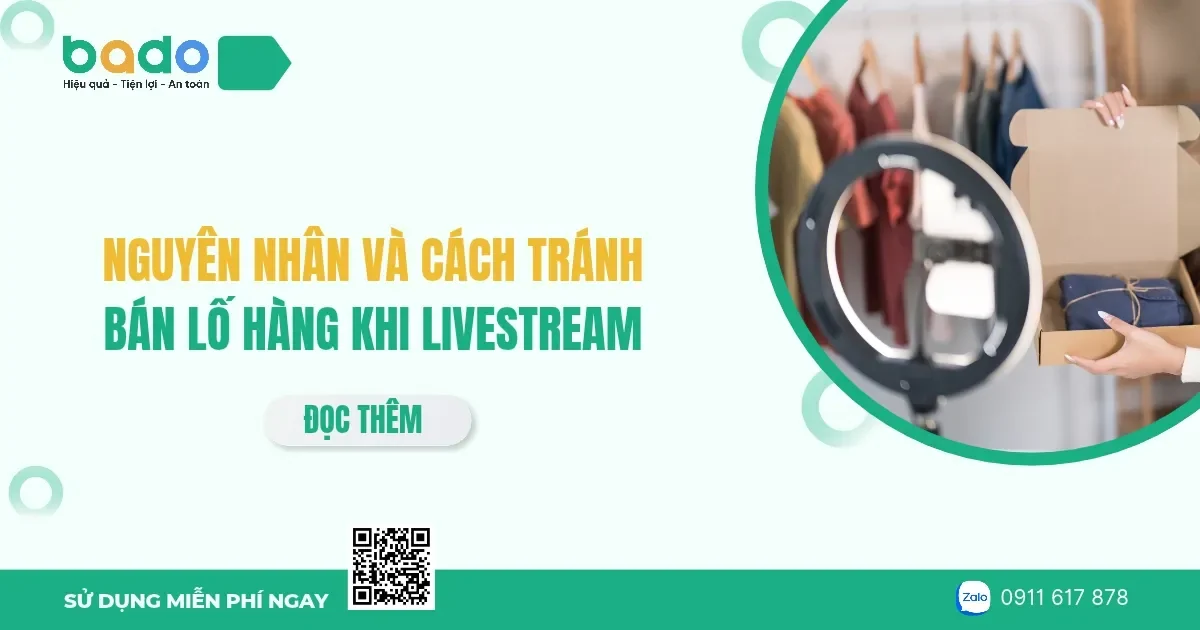 Bán lố hàng khi livestream: nguyên nhân và cách tránh