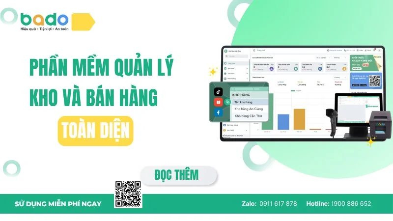 Phần mềm quản lý kho và bán hàng toàn diện
