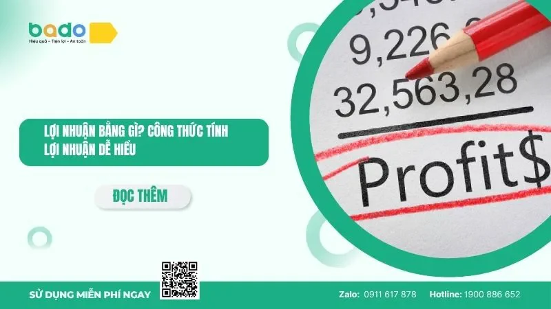 Lợi nhuận bằng gì? Công thức tính lợi nhuận dễ hiểu