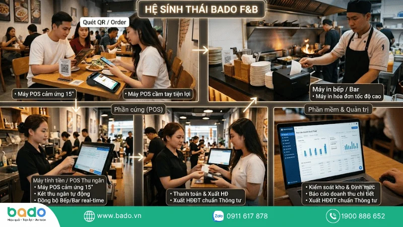 Giải pháp máy tính tiền quán ăn toàn diện từ Bado F&B.png