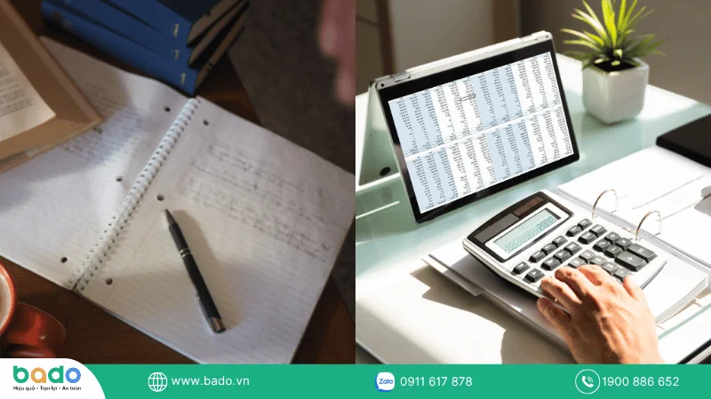 Việc duy trì ghi sổ tay hoặc dùng Excel bộc lộ nhiều điểm yếu về quản trị.png