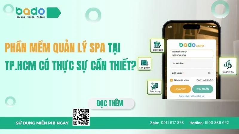 Phần mềm quản lý spa tại TP.HCM có thực sự cần thiết?