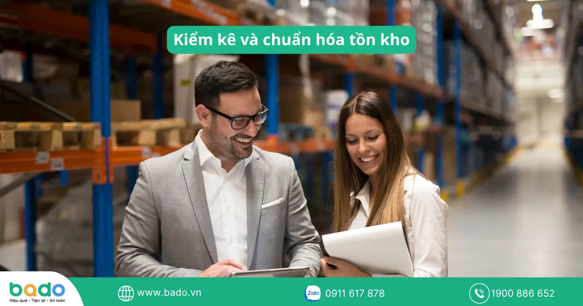 Kiểm kê và chuẩn hóa tồn kho