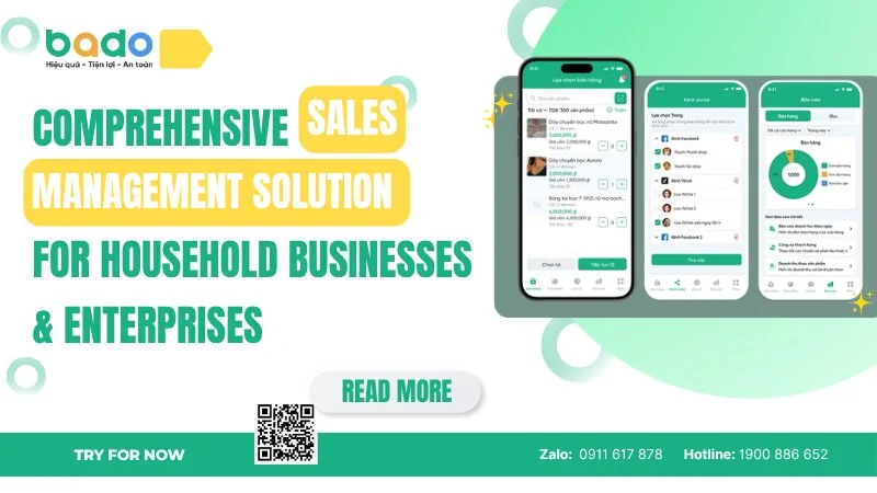 Comprehensive Sales Management Solution for Household Businesses & Enterprises
