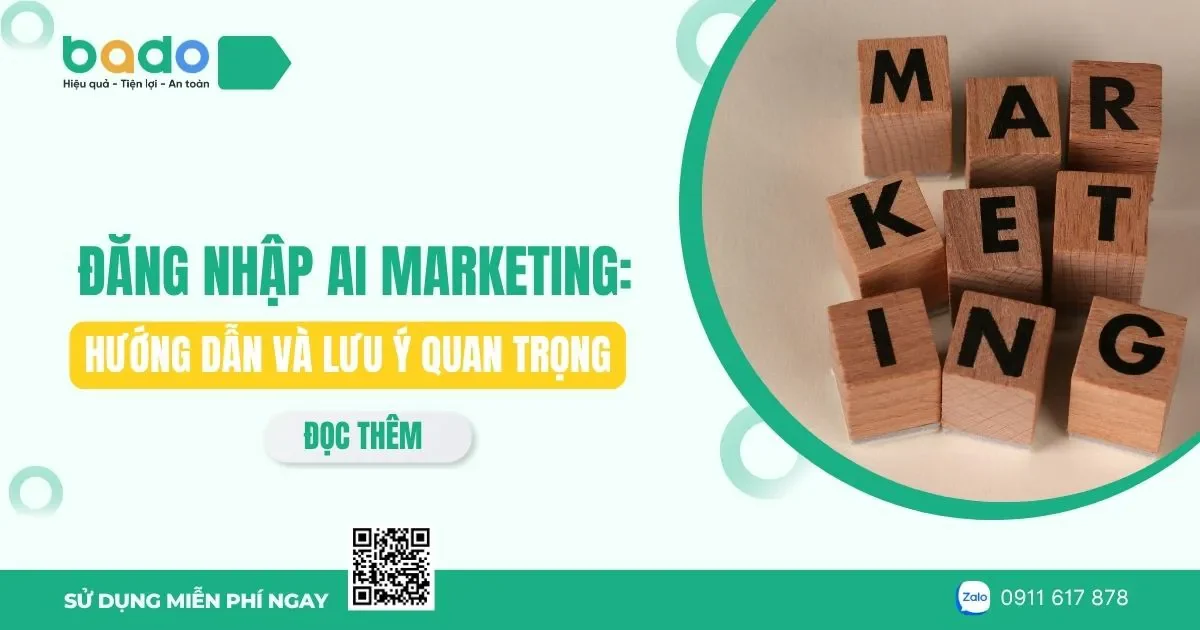Đăng nhập AI Marketing: Hướng dẫn và lưu ý quan trọng