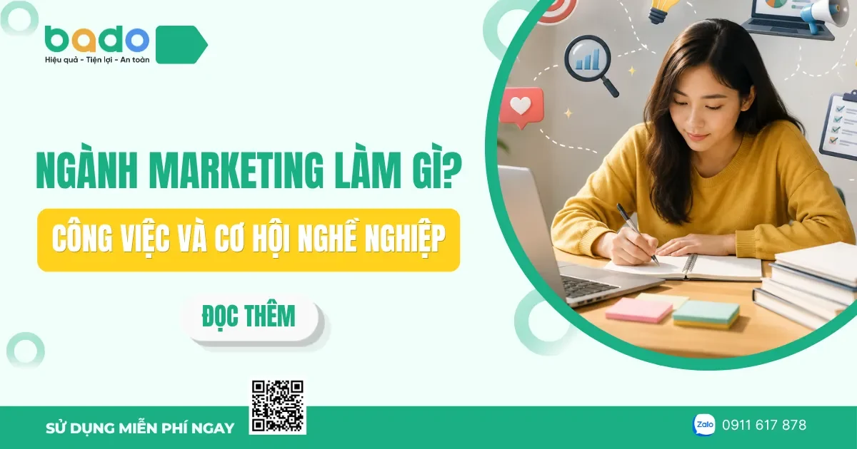 Ngành Marketing làm gì? Công việc và cơ hội nghề nghiệp 