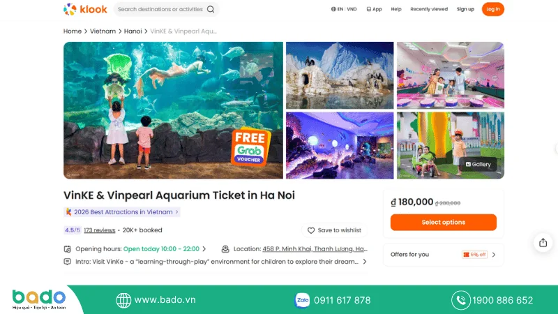 Klook là nền tảng dẫn đầu trong việc cung cấp các dịch vụ trải nghiệm tại điểm đến.png