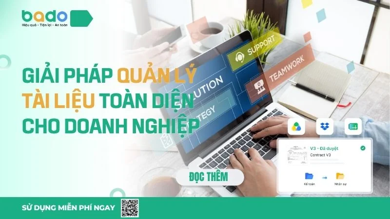 Giải pháp quản lý tài liệu toàn diện cho doanh nghiệp
