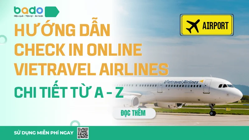 Hướng Dẫn Check In Online Vietravel Airlines Chi Tiết Từ A - Z