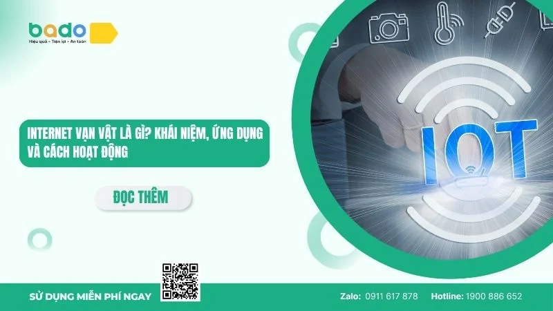 Internet vạn vật là gì? Khái niệm, ứng dụng 