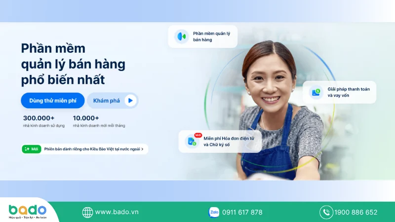 Phần mềm quản lý bán hàng KiotViet