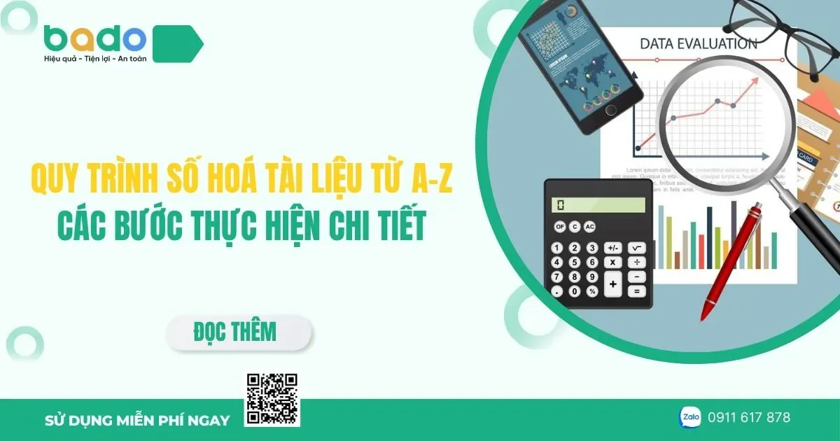 Quy trình số hoá tài liệu từ A-Z chuẩn và hiệu quả